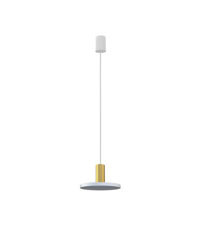 Підвісний світильник Nowodvorski HERMANOS B WHITE/SOLID BRASS PL