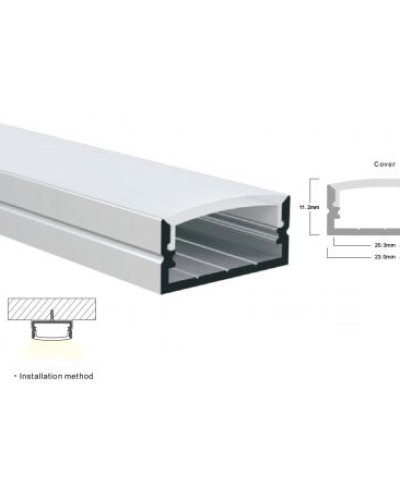 Профиль алюминиевый LP-SL095-1м.