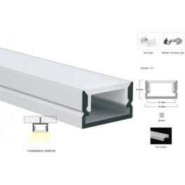 Профиль алюминиевый LP-SL143B-1м.