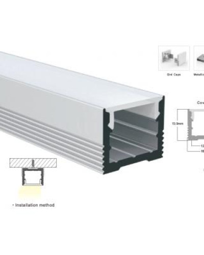 Профиль алюминиевый LP-SL347-1м.