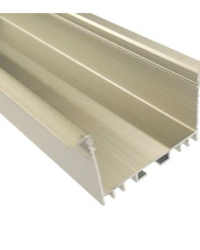 Профиль алюминиевый ЛСВ40-1м. led (в ламелях по 2м)