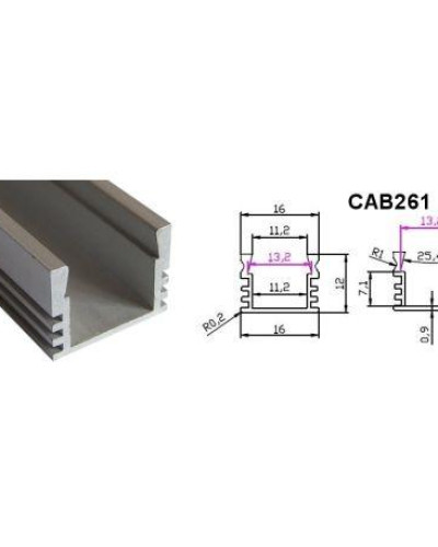 Профиль CAB261-AL-1м.