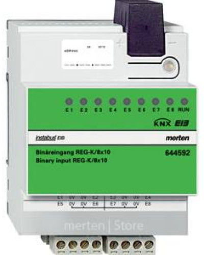 Аналоговий актуатор REG-K, 4 пости, світло-сірий, Merten, Schneider Electric,MTN682291