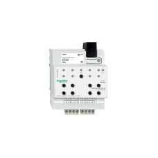 Актор для жалюзи управления REG-K/4X/10 ручное управление, светло серый, KNX, Merten Schneider Electric MTN649804