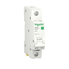 Автоматический выключатель RESI9 Schneider Electric 10 A, 1P, кривая В, 6кА