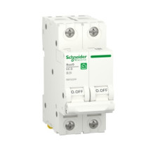 Автоматический выключатель RESI9 Schneider Electric 20 А, 2P, кривая В, 6кА