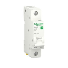Автоматический выключатель RESI9 Schneider Electric 6А, 1P, кривая С, 6кА  