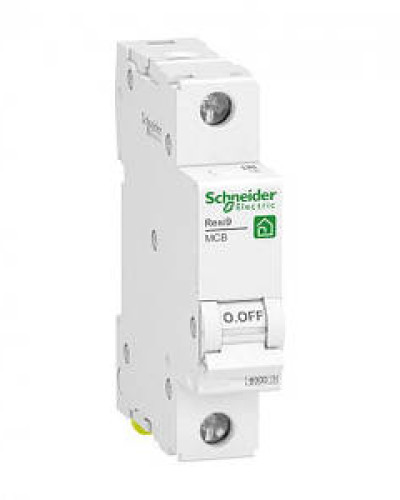 Автоматичний вимикач RESI9 Schneider Electric 63 А, 1P, крива С, 6кА  
