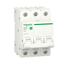 Автоматичний вимикач RESI9 Schneider Electric 63 А, 3P, крива С, 6кА  