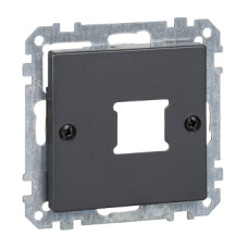 Центральна плата для розеток RJ11/RJ45 1 постова , антрацит, System M Merten Schneider Electric MTN291114 