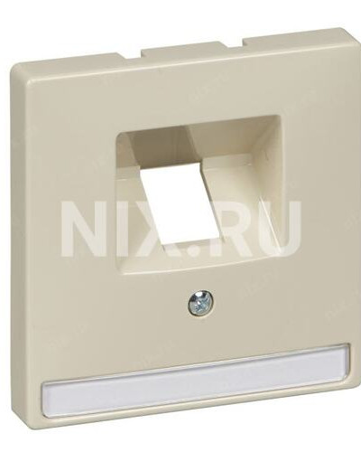 Центральна плата для механізму RJ45 X1, бежевий,  Antique Merten Schneider Electric MTN291844