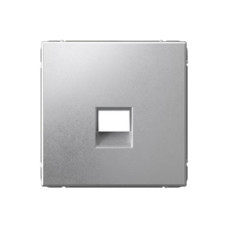 Центральная плата для механизма RJ45,2-постовая, белая, Merten. System D, Schneider Electric MTN292619