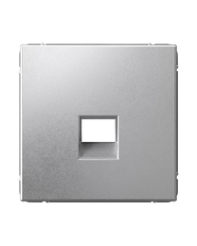 Центральна плата для механізму RJ45,2-постовий, білий, Merten. System D, Schneider Electric MTN292619