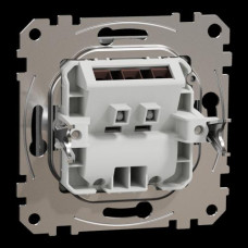 Розетка для ввода кабеля Алюминий Sedna Design Schneider Electric SDD113903