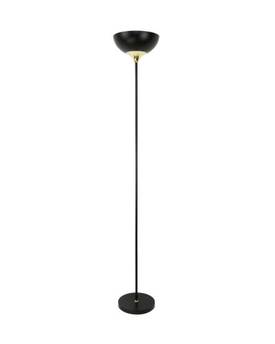 Торшер чорний матовий-золото SARDA LAMPA A4036