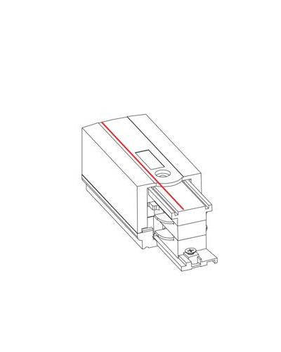 З'єднувач Nowodvorski CTLS POWER END CAP, RIGHT WHITE (PE-R) CN