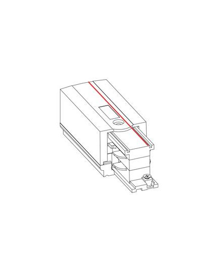 З'єднувач Nowodvorski CTLS POWER END CAP LEFT WHITE (PE-L) CN