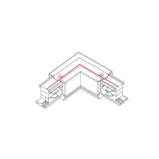 З'єднувач Nowodvorski CTLS POWER L CONNECTOR RIGHT WHITE (L-R) CN