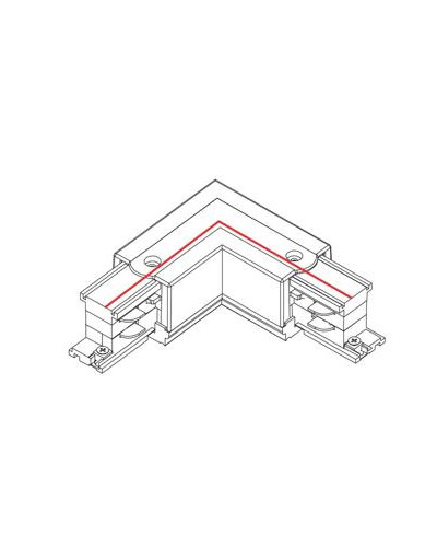 З'єднувач Nowodvorski CTLS POWER L CONNECTOR RIGHT WHITE (L-R) CN
