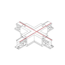 З'єднувач Nowodvorski CTLS POWER X CONNECTOR WHITE CN