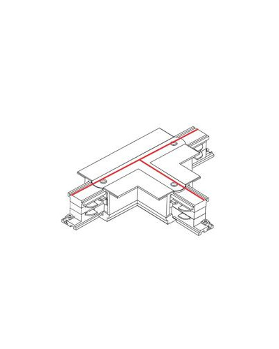 З'єднувач Nowodvorski CTLS RECESSED POWER T CONNECTOR LEFT 1 (T-L1) WHITE CN
