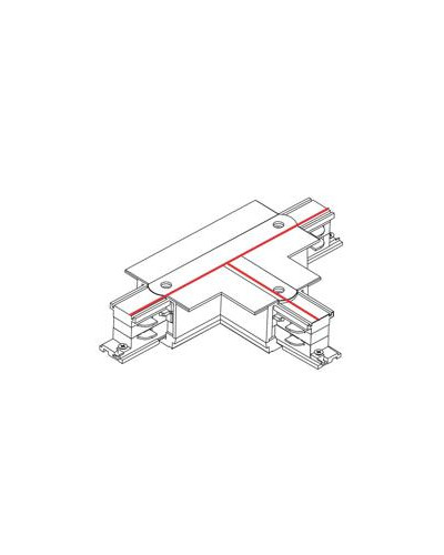 З'єднувач Nowodvorski CTLS RECESSED POWER T CONNECTOR RIGHT 1 (T-R1) WHITE CN