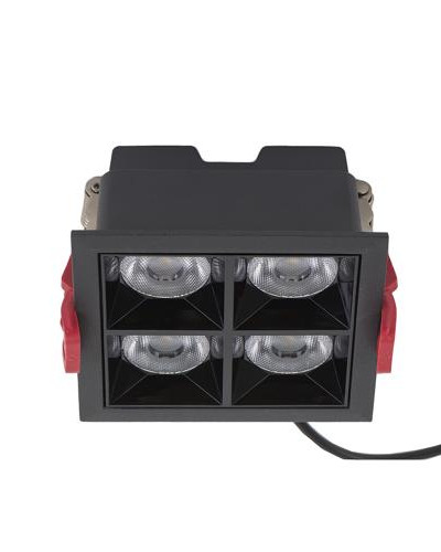  Світильник Nowodvorski MIDI LED BLACK 16W 3000K RECESSED CN
