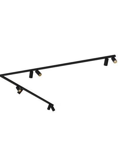 Світильник Nowodvorski MONO CORNER VIII 2200 BLACK/GOLD PL