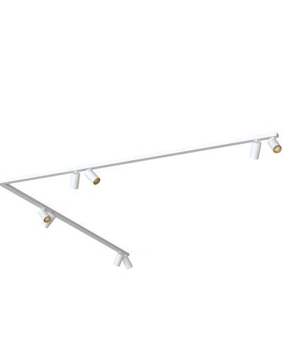 Світильник Nowodvorski MONO CORNER VIII 2200 WHITE/GOLD PL