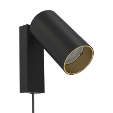 Світильник Nowodvorski MONO KINKIET I BLACK/GOLD Z PRZEWODEM PL