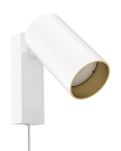 Светильник Nowodvorski MONO KINKIET I WHITE/GOLD Z PRZEWODEM PL