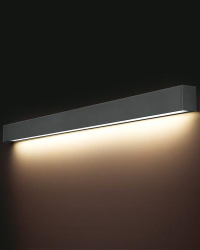 Світильник Nowodvorski STRAIGHT WALL LED GRAPHITE L PL