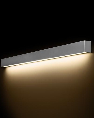 Світильник Nowodvorski STRAIGHT WALL LED SILVER L PL