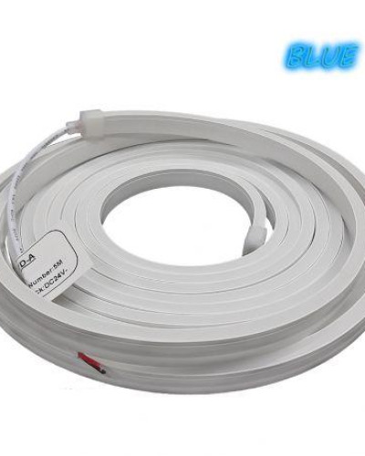 Светодиодный неон 2835-120-IP65-B-6-24 W16C0TD-A синий