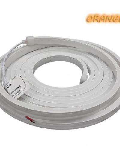 Светодиодный неон 2835-120-IP65-O-6-24 W16C0TD-A оранжевый