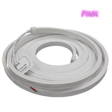 Светодиодный неон 2835-120-IP65-Pk-6-24 W16C0TD-A розовый