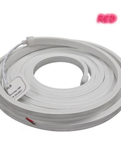 Светодиодный неон 2835-120-IP65-R-6-24 W16C0TD-A красный