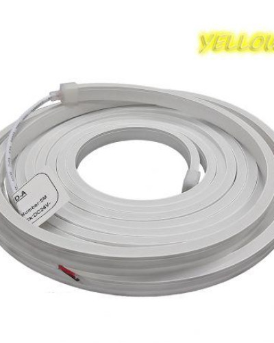Светодиодный неон 2835-120-IP65-Y-6-24 W16C0TD-A желтый