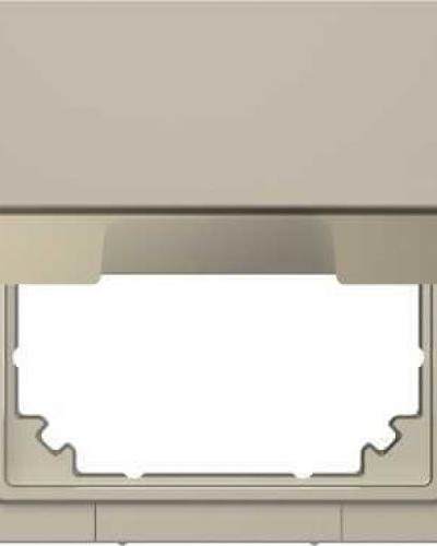 Адаптер с крышкой для интеграций System M в D-life, Сахара, Schneider Electric Merten D-life MTN4081-6033