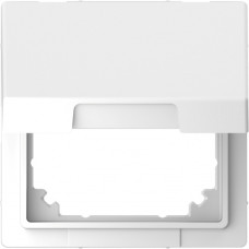 Адаптер с крышкой для интеграций System M в D-life, белый лотос, Schneider Electric Merten D-life MTN4081-6035