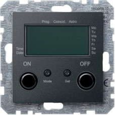 Выключатель времени, антрацит, System M, Merten Schneider Electric MTN586014