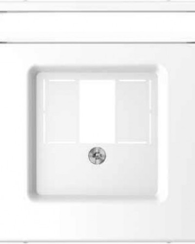 Центральна плата для TAE/Audio/USB з полем для напису Мокко, MERTEN D-Life  Schneider Electric MTN4250-6052