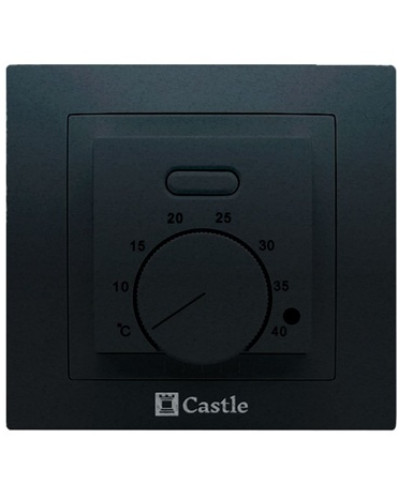 Терморегулятор механический Castle AC308H черный