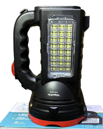 Акумуляторний ліхтар з сонячною панеллю TGX-9008