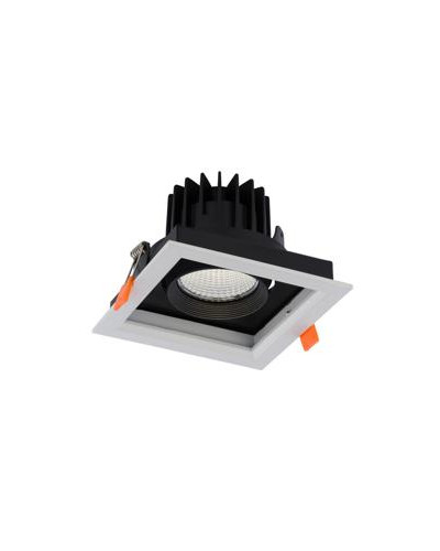 Точечный светильник Nowodvorski CL DIA LED 18W, 3000K WHITE/BLACK CN