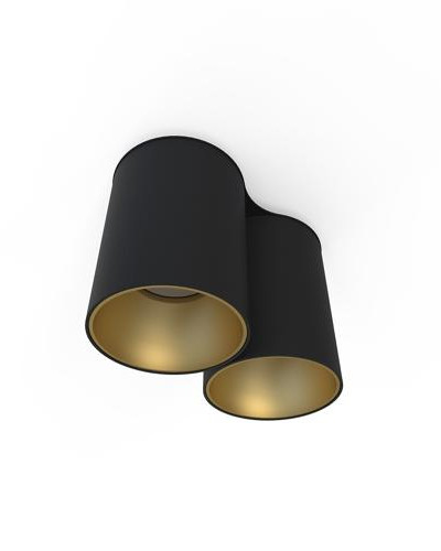 Точечный светильник Nowodvorski EYE TONE II BLACK/GOLD PL