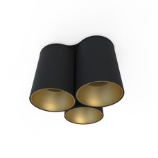 Точечный светильник Nowodvorski EYE TONE III BLACK/GOLD PL