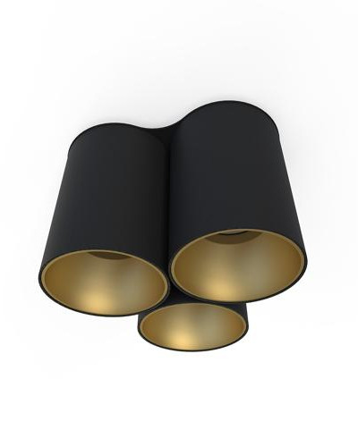 Точечный светильник Nowodvorski EYE TONE III BLACK/GOLD PL