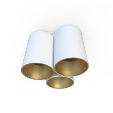 Точечный светильник Nowodvorski EYE TONE III WHITE/GOLD PL