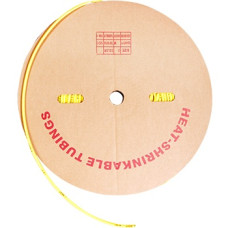 Трубка термоусаджувальна e.termo.stand.roll.2.1.yellow, 2/1, 200м, жовта